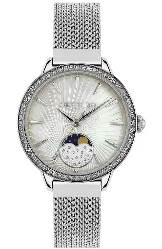 [CRM29503] Cerruti1881 Watch (W) Moon Phase Dial Crystal's