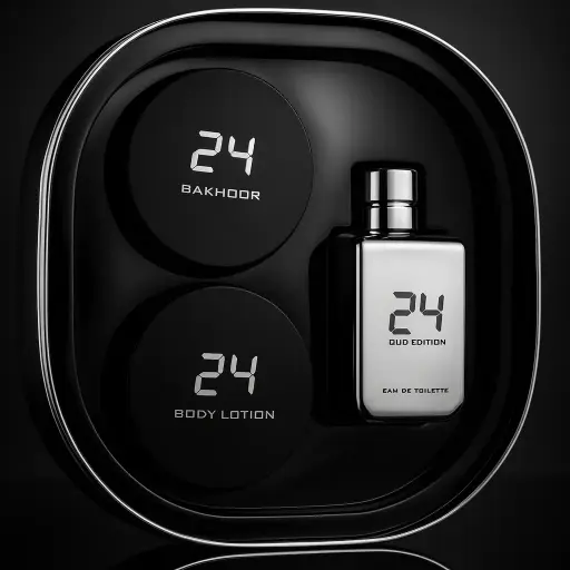 24 Platinum Oud Edition Edt 100ml+24 Bakhour+24 Body Cream Set