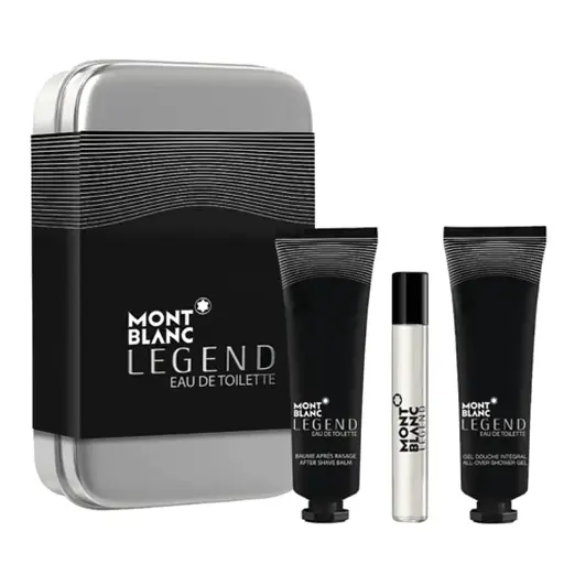 [MB008G29] Mont Blanc Legend (M) Discovery Kit Set Edt 7.5ml + Sg 30ml + Asb 30ml 