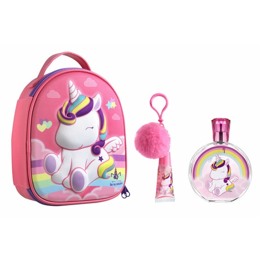 AIR VAL FEAU MY UNICORN ZIP CAE EDT 100ML+L.GLOSS 