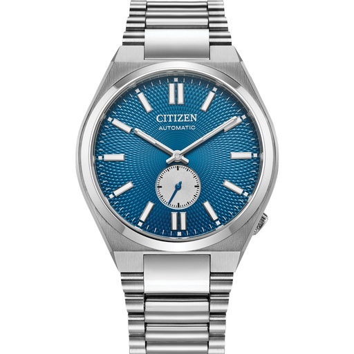 [NK5010-51L] Citizen Tsuyosa Automatic Small-Seconds (40mm) Textured Blue Watch