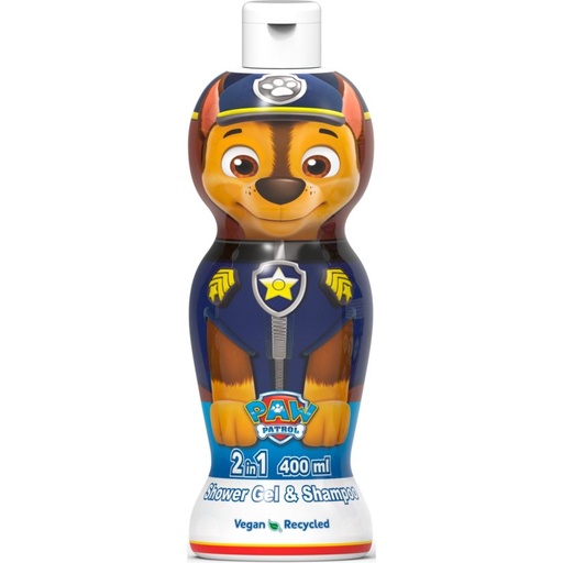 Paw Patrol Kids 2 in 1 Shower Gel and Shampoo 400ml 