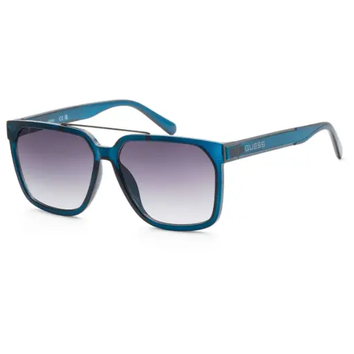 [GF0253-90A] Guess  Men's Blue Square Sunglasses GF0253-90A