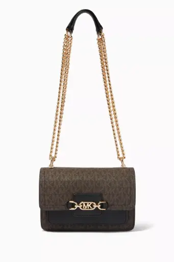 [Michael Kors] Heather XS Crossbody Bag in Monogram Canvas