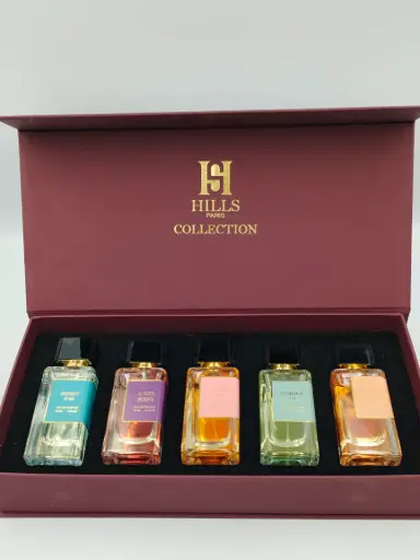 HILLS PARIS PERFUME COLLECTION RED (5PSC) 