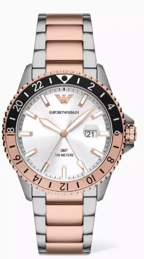 [AR 11591] Emporio Armani Diver Stainless Steel Watch, 42mm AR11591