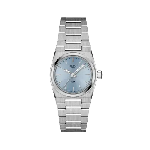 [T1370101135100] Tissot PRX Quartz Ice blue - 25mm | T1370101135100