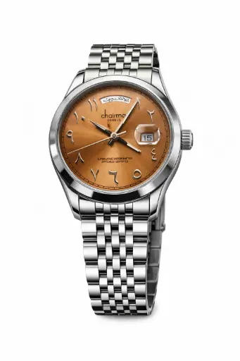 [CH09070] Chairman Geneve Stainless Steel Watch