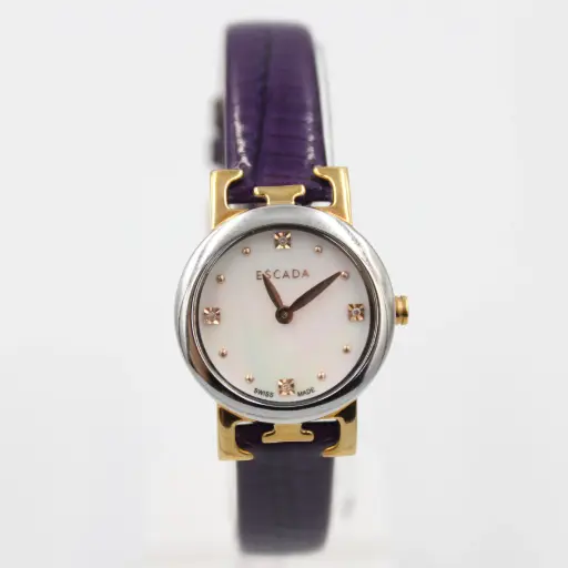 [E9900105] Escada Woman Leather Watch E9900105