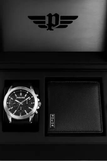 [PEWJF2226640SET] POLICE WATCH+WALLET MAN'S SET PEWJF2226640SET