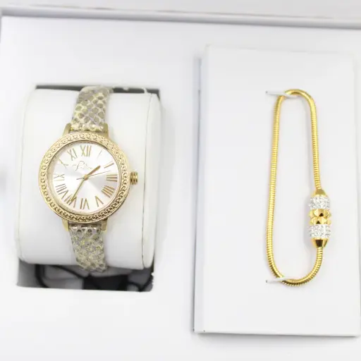 [PL16025BSG04] POLICE WOMAN'S WATCH+BRACELET  SET PL16025BSG04 