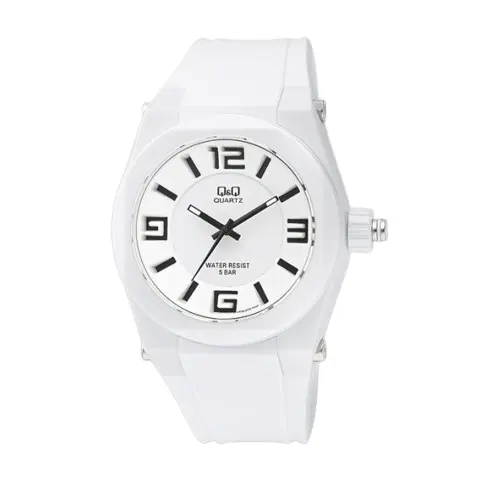 [VR32J003Y] Q&Q Watch White VR32J003Y 
