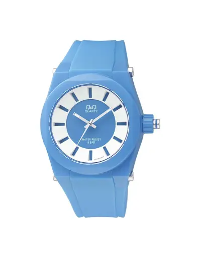 [VR32J001Y] Q&Q Watch BLUE VR32J001Y