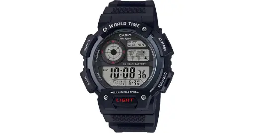 [AE-1400WH-1AVDF] CASIO DIGITAL WATCH AE-1400WH-1AVDF
