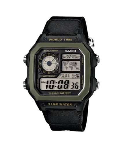 [AE-1200WHB-1BVDF] CASIO DIGITAL WATCH AE-1200WHB-1BVDF
