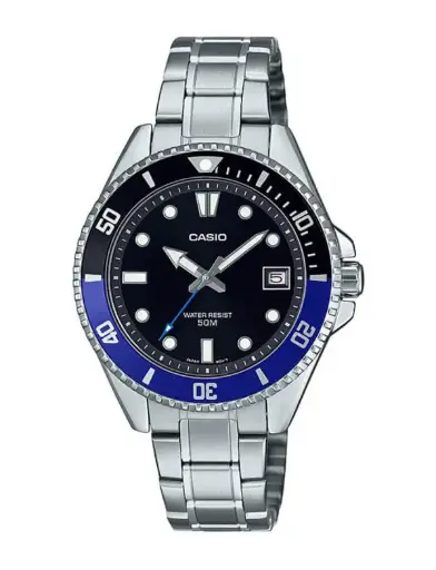 [MDV-10D-1A2VDF] CASIO ANALOG STANILESS STEEL WATCH MDV-10D-1A2VDF