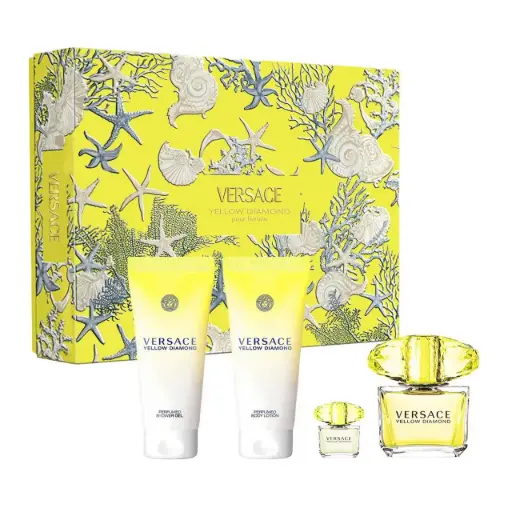 VERSACE EROS WOMEN Yellow Diamond Set EDP 