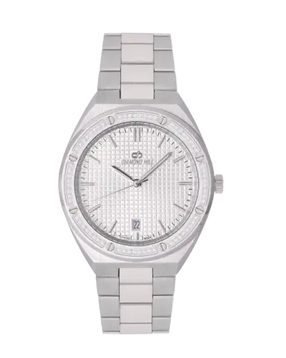 [DHSS3223GD] Diamond Hill Men's Diamond Watch Model 3223