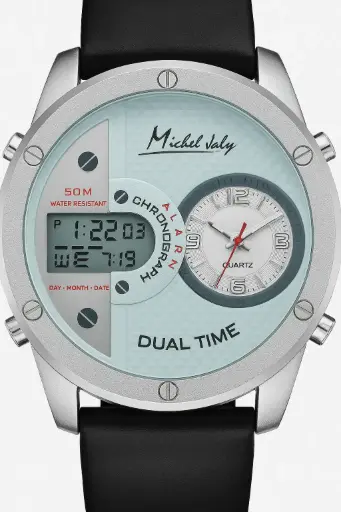 [MY001] MICHEL JULY  DIGITAL ANALOG WATCH MY001