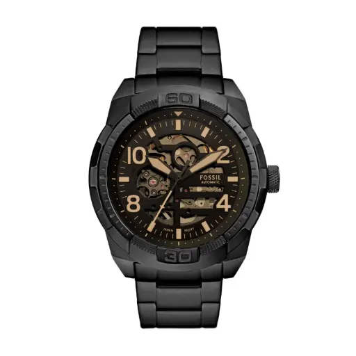 [ME3256] FOSSIL Bronson Black Watch ME3256