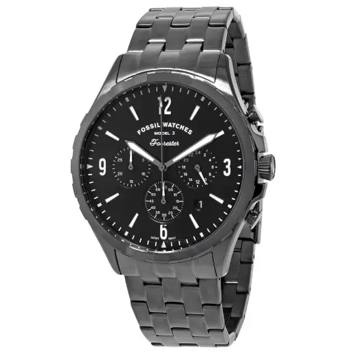 [FS5606] Fossil Chronograph Quartz Black Dial Men's Watch  FS5606