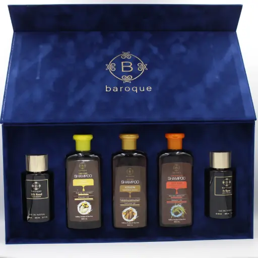 [BAR001] BAROQUE SET 3 SHAMPOO +2 PERFUMES BAR001