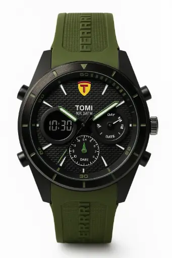 [TM1421] TOMI DIGITAL ANALOG WATCH TM1421