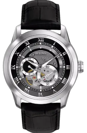 [96A135] Bulova Classic Automatic Silver Dial  Watch  - 96A135