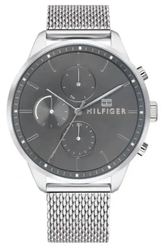 [1791484] Tommy Hilfiger Grey Dial Stainless Steel Man's Watch 1791484 
