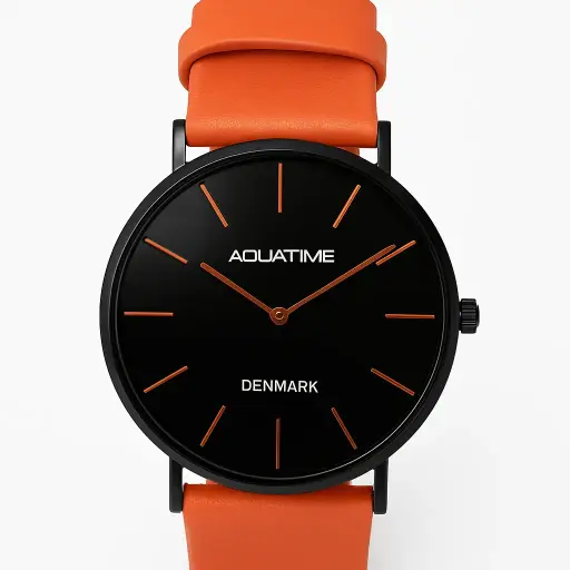 [52000-5] AQUA TIME MAN's ANALOG WATCH 52000-5