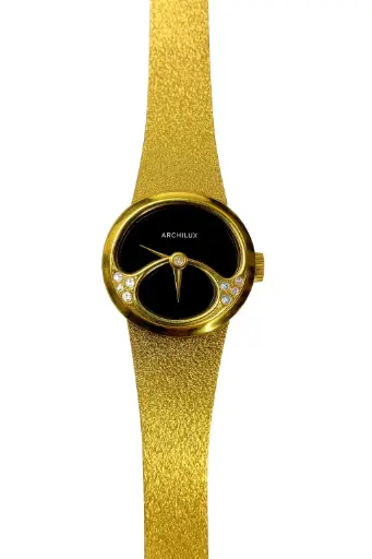 [1733010] RADO VINTAGE WOMAN GOLD WATCH 1733010 