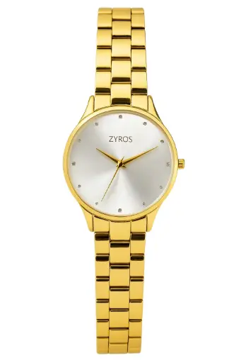 [ZY175M010111] ZYROS MAN'S STEEL WATCH ZY175M010111