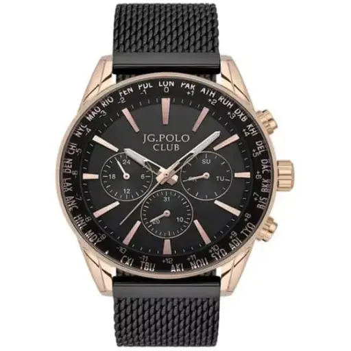 [S04064M-1] JG POLO CLUB MAN'S WATCH S04064M-1