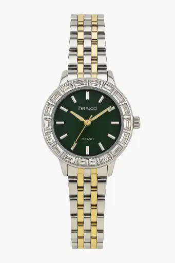 [FC0110-03] FERRUCCI STAINLESS STEEL WATCH FC0110-03