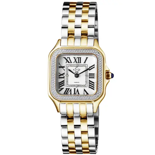 [12113B] GV2 GEVRIL MILAN DIAMOND SWISS QUARTZ WATCH 12113B