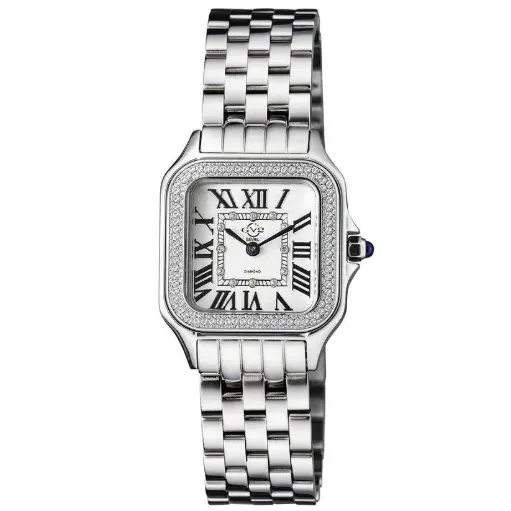 [12110B] GV2 GEVRIL MILAN DIAMOND SWISS QUARTZ WATCH 12110B