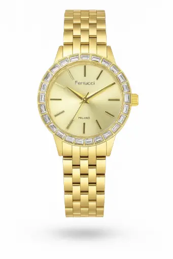 [FER01110M.02] ساعة فيروتشي بسوار مطاطي - FER01110M.02