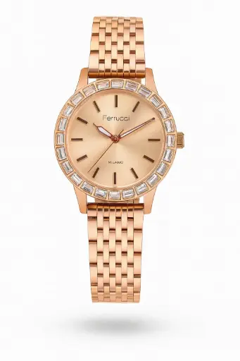 [FC01110M.05] FERRUCCI  RUBBER STRAP WATCH - FC01110M.05