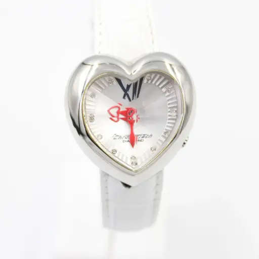 [CH003]  CHRONOTECH LOVE PRISM HEART DIAMOND WATCH CH003
