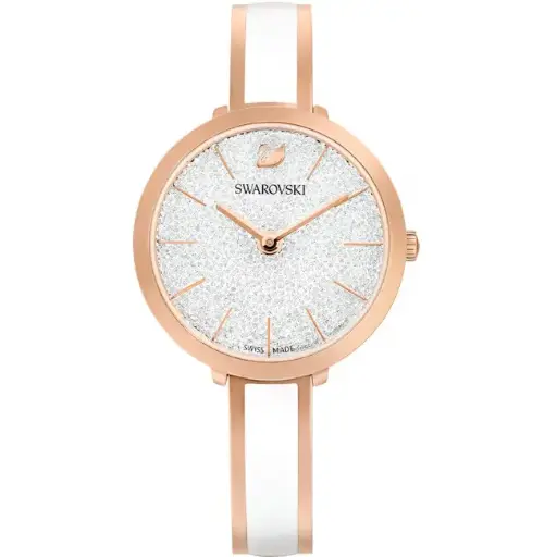 [5580541] Swarovski Crystalline Delight Pink / White Watch 5580541