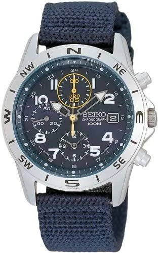 [SND379R] SEIKO CHRONOGRAPH MAN'S WATCH SND379R