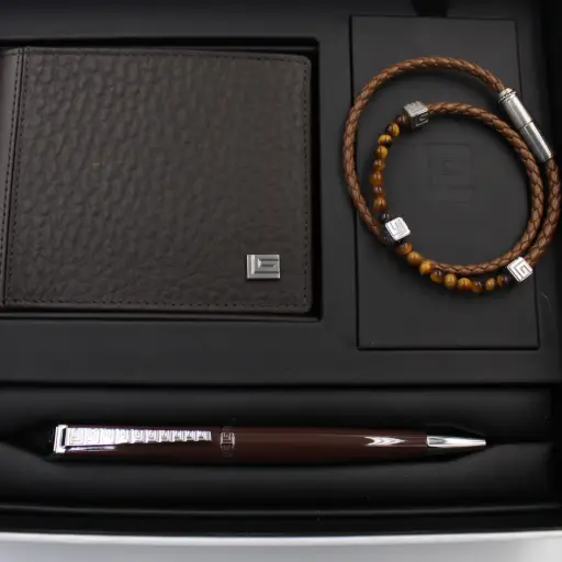 [GLRB0000302] GUY LAROCHE PEN + WALLET + BRACELET SET GLRB0000302