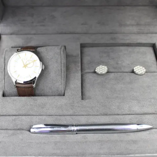[CER202508006] CERRUTI WATCH+PEN +CUFFLINK SET CER202508006