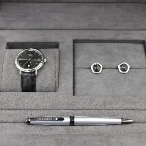 [CER202508007] CERRUTI WATCH+PEN +CUFFLINK SET CER202508007