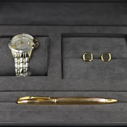 [CER202508009] CERRUTI WATCH+PEN +CUFFLINK SET CER202508009