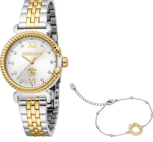 [RC5L061M1075] ROBERTO CAVALLI WATCH+BRACELET RC5L061M1075