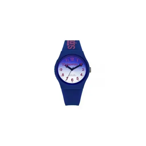 [SYG198UU] Superdry Women Urban Silicone Blue Watch  SYG198UU