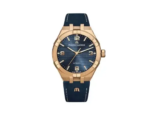 [AI6008] MAURICE LACROIX Aikon Automatic Analog Blue Dial Men's Watch