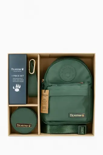 [BE001] BEARPAW BAG 3-piece set BE001