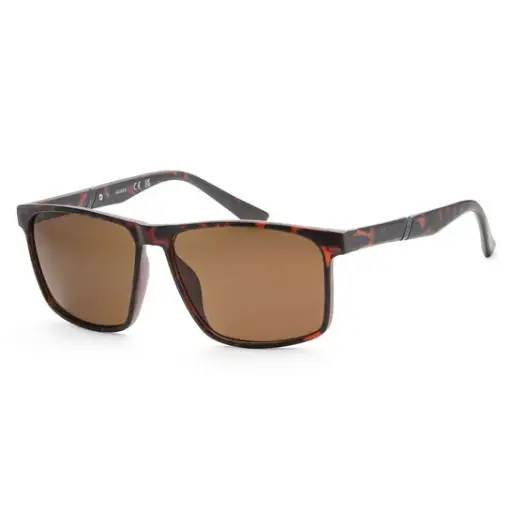 [GF0255 52E] Guess Brown Rectangular Men's Sunglasses GF0255 52E